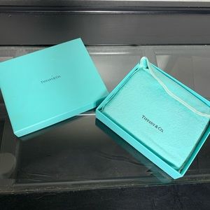 Brand New Tiffany brown zipper wallet